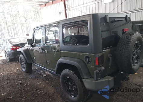 2015 Jeep Wrangler Unlimited Willys Wheeler z USA, uszkodzony, nr VIN 1C4BJWDG8FL753993